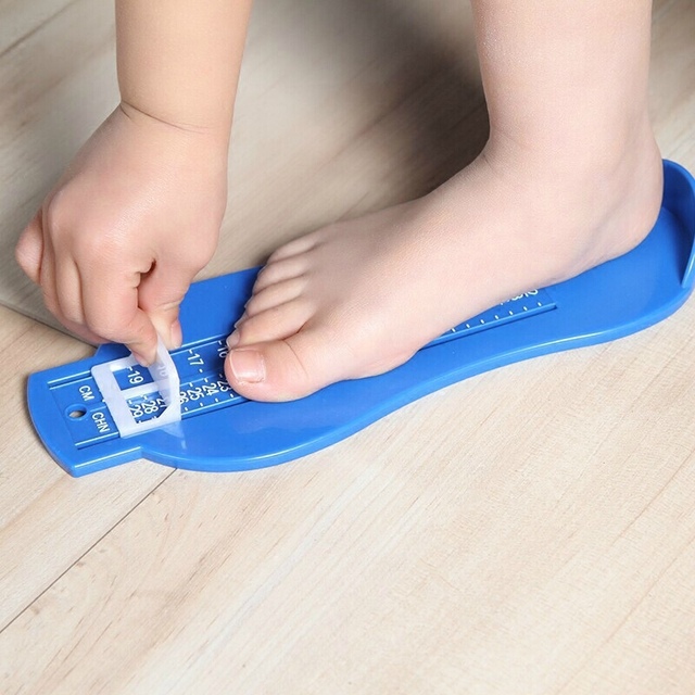 Urządzenie pomiarowe dla dzieci - linijka do pomiaru długości stopy, 4 kolory - Wianko - 5
