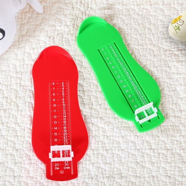 Urządzenie pomiarowe dla dzieci - linijka do pomiaru długości stopy, 4 kolory - Wianko - 3