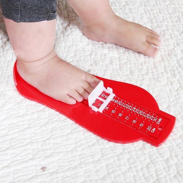 Urządzenie pomiarowe dla dzieci - linijka do pomiaru długości stopy, 4 kolory - Wianko - 7