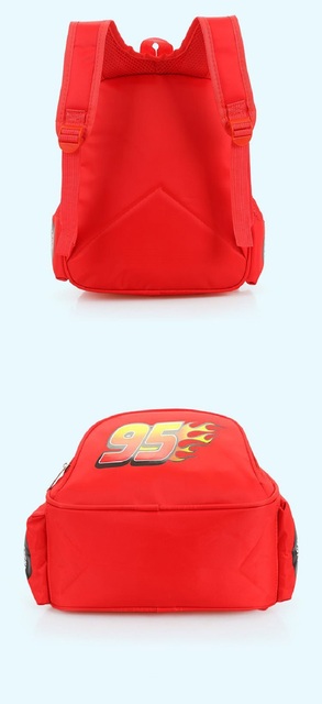Zygzak McQueen - oryginalny tornister plecak dla dzieci 3-5 lat, z modelowaniem 3D i wodoodpornością, prezent urodzinowy Disney - Wianko - 13