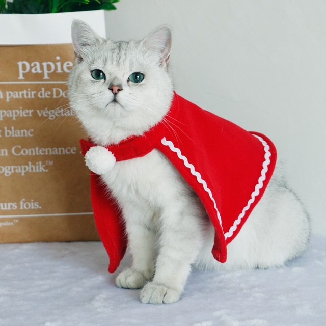 Kostium Cosplay dla kotów na boże narodzenie i Holloween – zabawny i kreatywny strój, idealny do fotografii - Wianko - 3