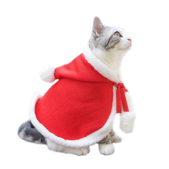 Kostium Cosplay dla kotów na boże narodzenie i Holloween – zabawny i kreatywny strój, idealny do fotografii - Wianko - 4