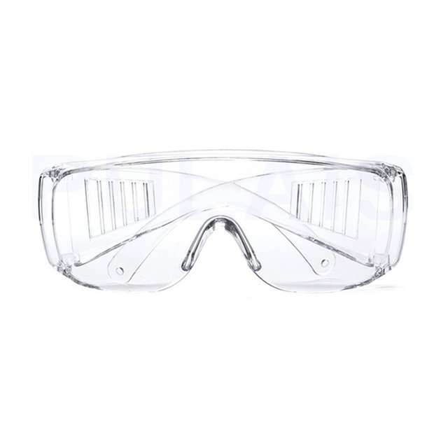 Okulary ochronne Lab - przezroczyste soczewki, materiały przeciwpyłowe - Wianko - 1