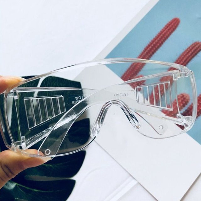Okulary ochronne Lab - przezroczyste soczewki, materiały przeciwpyłowe - Wianko - 5