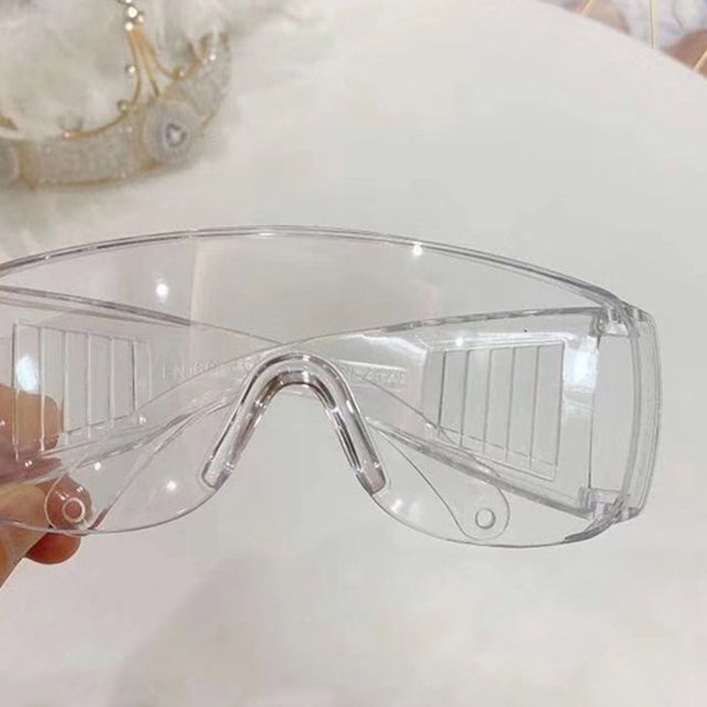 Okulary ochronne Lab - przezroczyste soczewki, materiały przeciwpyłowe - Wianko - 9