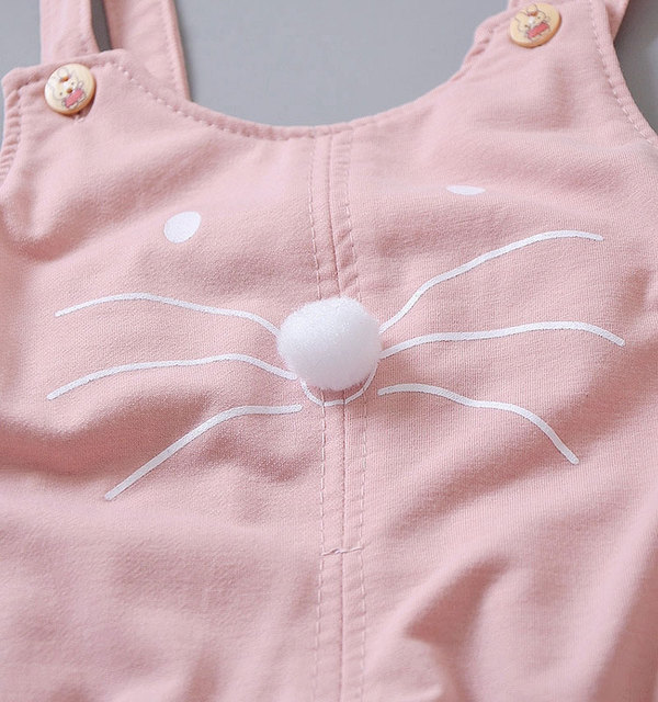 Zestaw ubrań dla noworodka dziewczynek: wiosenny T-shirt i spodnie garnitur w sportowym stylu - Wianko - 6