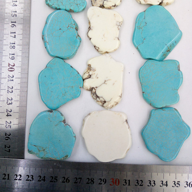 Kamienie płytki fioletowy agat ametyst niebieski zielony malachit Heishi naturalne koraliki Tworzenia biżuterii - Wianko - 1