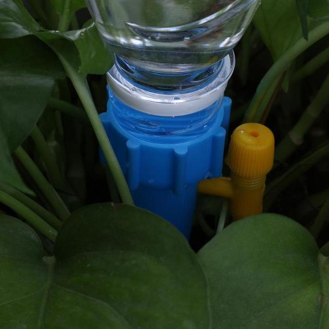 Zestaw automatycznego nawadniania kroplowego - 12 sztuk, system nawadniania spike dla roślin, kwiatów, domowy gospodarstwa, woda z butelki - Wianko - 3