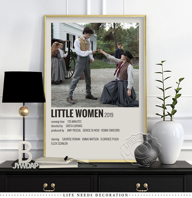 Plakat i druk na płótnie Małe kobietki z filmu Reying 2019 - dekoracja sypialni i wystrój wnętrza - Wianko - 10