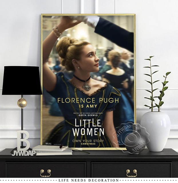 Plakat i druk na płótnie Małe kobietki z filmu Reying 2019 - dekoracja sypialni i wystrój wnętrza - Wianko - 16