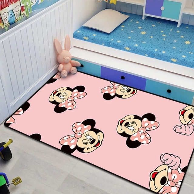 Dywan dla dzieci Disney - mata do zabawy Mickey Minnie Mouse - wzór drzewa - do sypialni, salonu, kuchni - prezent dla chłopca lub dziewczynki - Wianko - 19