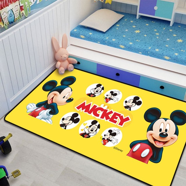 Dywan dla dzieci Disney - mata do zabawy Mickey Minnie Mouse - wzór drzewa - do sypialni, salonu, kuchni - prezent dla chłopca lub dziewczynki - Wianko - 35
