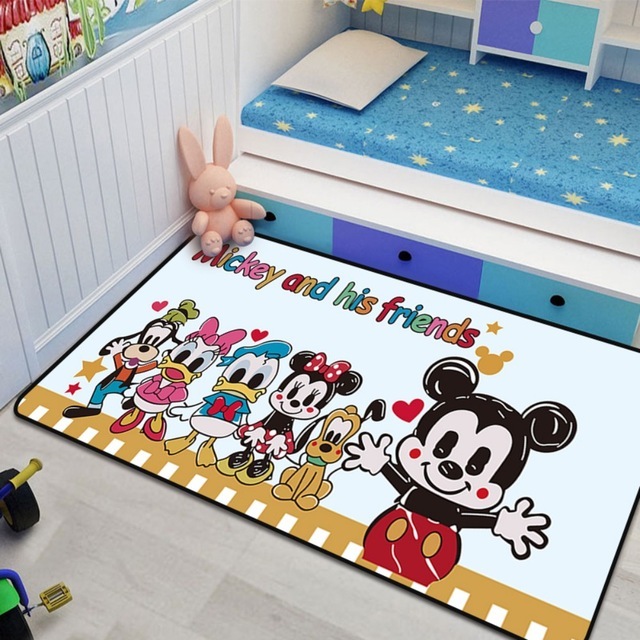 Dywan dla dzieci Disney - mata do zabawy Mickey Minnie Mouse - wzór drzewa - do sypialni, salonu, kuchni - prezent dla chłopca lub dziewczynki - Wianko - 27