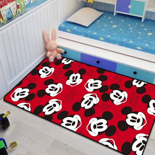 Dywan dla dzieci Disney - mata do zabawy Mickey Minnie Mouse - wzór drzewa - do sypialni, salonu, kuchni - prezent dla chłopca lub dziewczynki - Wianko - 25