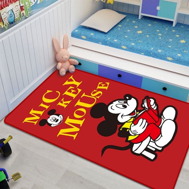 Dywan dla dzieci Disney - mata do zabawy Mickey Minnie Mouse - wzór drzewa - do sypialni, salonu, kuchni - prezent dla chłopca lub dziewczynki - Wianko - 23