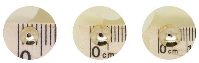 20 sztuk koralików mosiężnych z galwanicznym złotym wykończeniem o średnicach 4 mm, 6 mm, 8 mm, 10 mm, 12 mm - wysoka jakość i połysk biżuteryjnych akcesoriów DIY - Wianko - 8