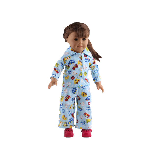 Nowy strój dla lalki Reborn, rozmiar 18 43cm, dla noworodka i amerykańskiej dziewczyny BJD - Wianko - 8