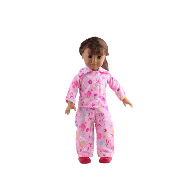 Nowy strój dla lalki Reborn, rozmiar 18 43cm, dla noworodka i amerykańskiej dziewczyny BJD - Wianko - 3