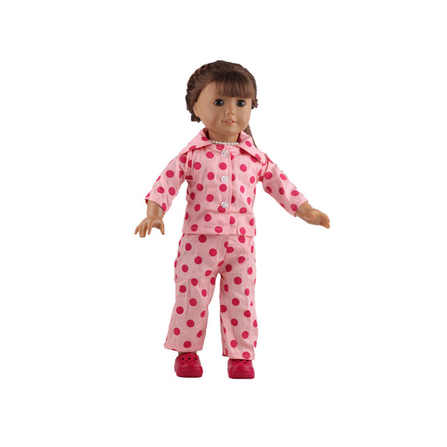 Nowy strój dla lalki Reborn, rozmiar 18 43cm, dla noworodka i amerykańskiej dziewczyny BJD - Wianko - 5
