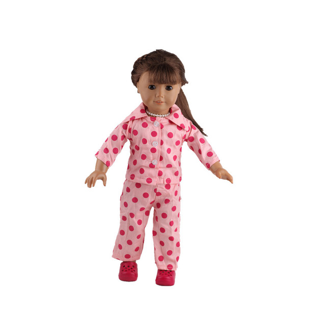 Nowy strój dla lalki Reborn, rozmiar 18 43cm, dla noworodka i amerykańskiej dziewczyny BJD - Wianko - 6