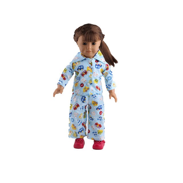 Nowy strój dla lalki Reborn, rozmiar 18 43cm, dla noworodka i amerykańskiej dziewczyny BJD - Wianko - 9