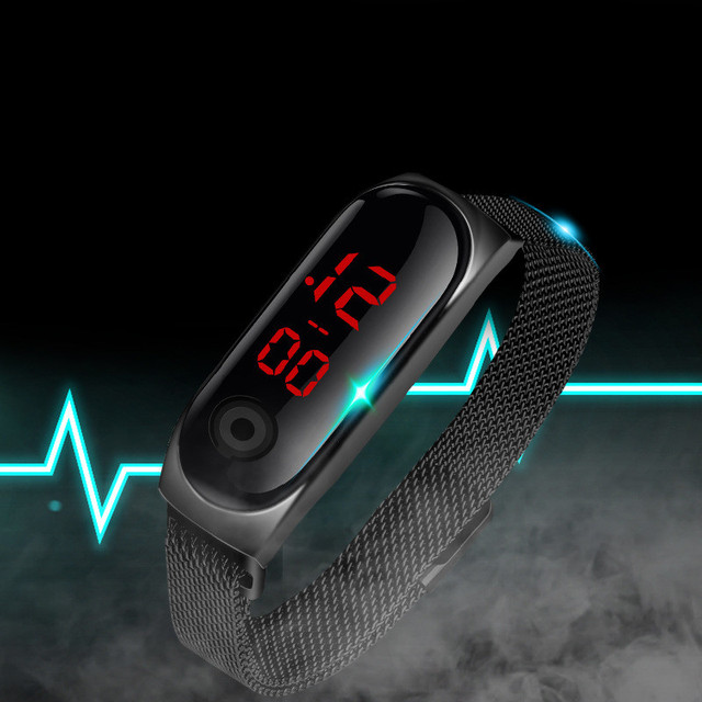 Damski zegarek cyfrowy LED Luxury 2021 Top marki z modnym designem - Wianko - 12