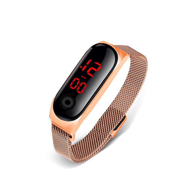 Damski zegarek cyfrowy LED Luxury 2021 Top marki z modnym designem - Wianko - 18