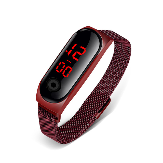 Damski zegarek cyfrowy LED Luxury 2021 Top marki z modnym designem - Wianko - 15