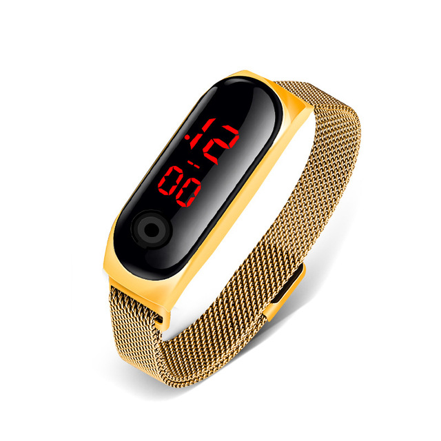 Damski zegarek cyfrowy LED Luxury 2021 Top marki z modnym designem - Wianko - 16