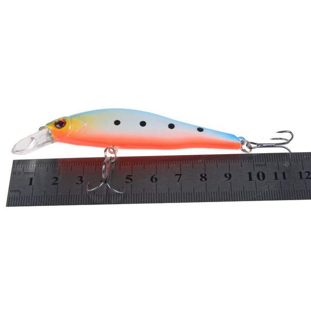 Minnow przynęta korba 9.5cm 11.5g z magnesem wolframu - wabiący wobbler - Wianko - 21