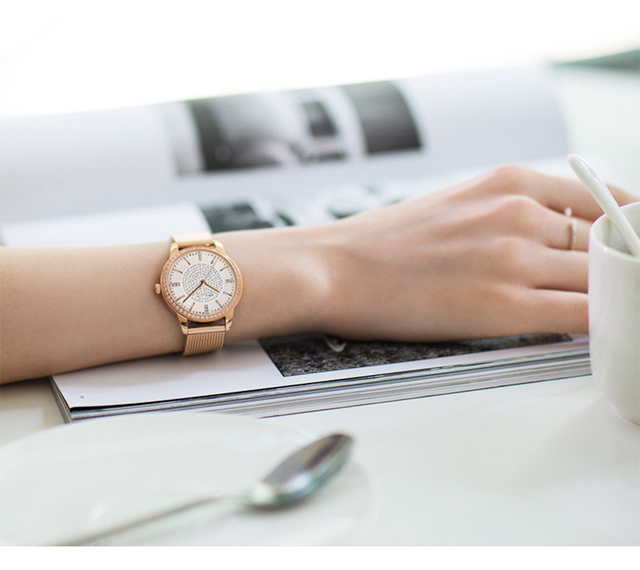 Hannah Martin diamentowy zegarek kwarcowy dla kobiet - moda luksusowa - Wianko - 20