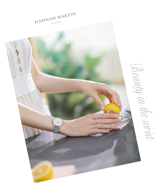 Hannah Martin diamentowy zegarek kwarcowy dla kobiet - moda luksusowa - Wianko - 21