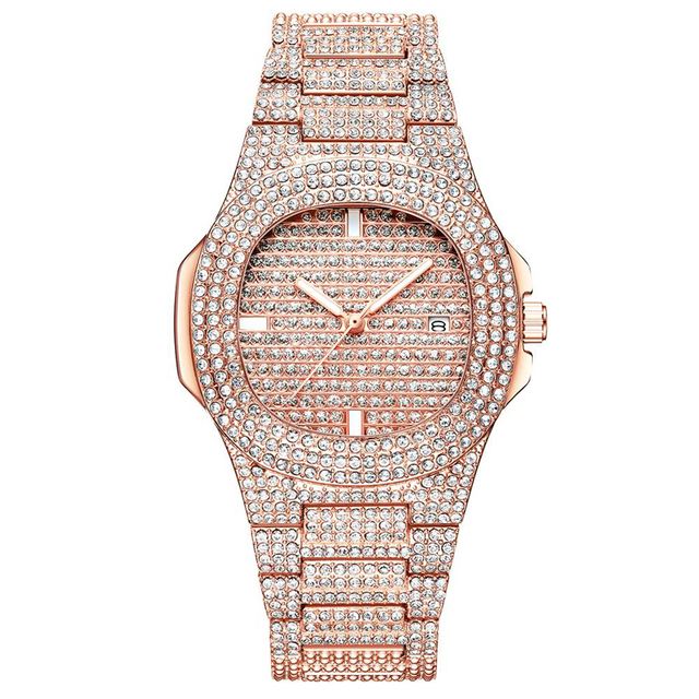 Hannah Martin diamentowy zegarek kwarcowy dla kobiet - moda luksusowa - Wianko - 2
