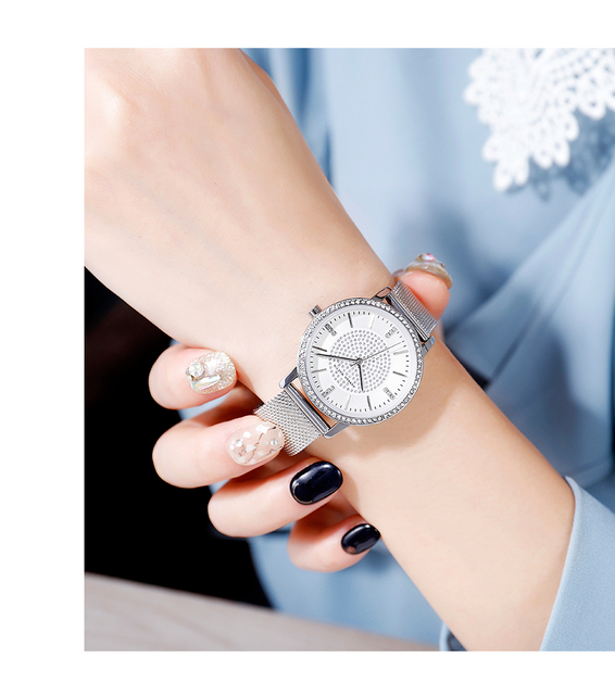 Hannah Martin diamentowy zegarek kwarcowy dla kobiet - moda luksusowa - Wianko - 22
