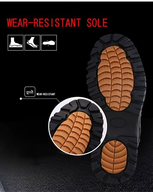 Męskie zimowe buty Xiaomi - pluszowe, ciepłe i antypoślizgowe - Wianko - 7