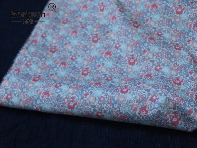 Tkanina Michelle 80S liberty popelina bawełniana dla dzieci - projektant, sukienki, spódnica - DIY - drukowane, 0.5M - Wianko - 11
