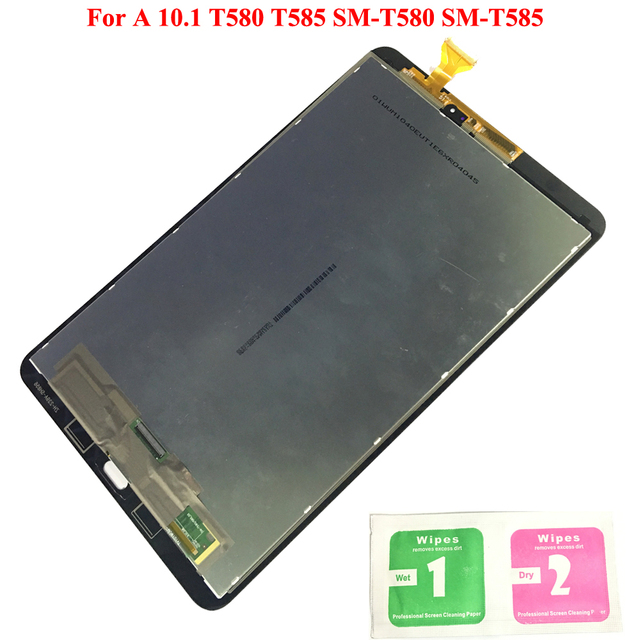 Ekran LCD i szkło do Samsung GALAXY Tab A 10.1 T580 T585 SM-T580 SM-T585 - wymiana panelu dotykowego - Wianko - 3