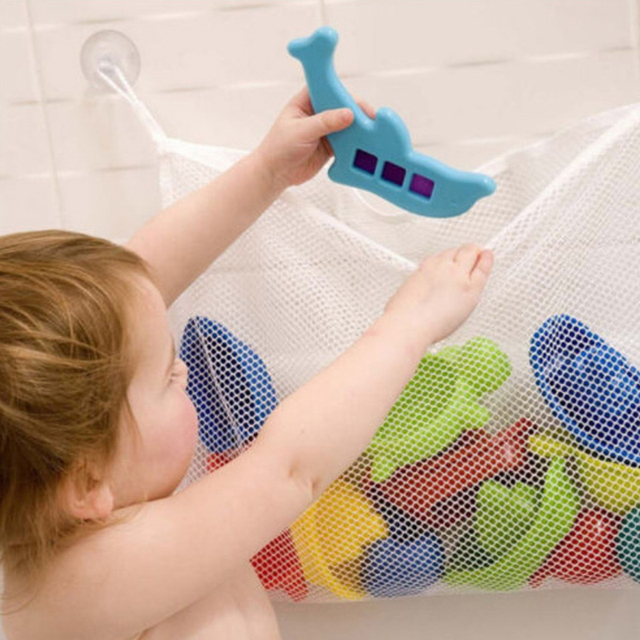 Przenośna torba do przechowywania zabawek i akcesoriów kąpielowych do dzieci - Wianko - 4