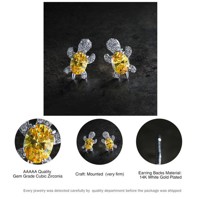 Kolczyki damskie z kryształem w kształcie tęczy, srebrne, sztyfty - Wianko - 39