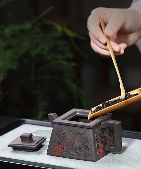 Czajniczek chiński Yixing ręcznie wykonany 200ml - Wianko - 3