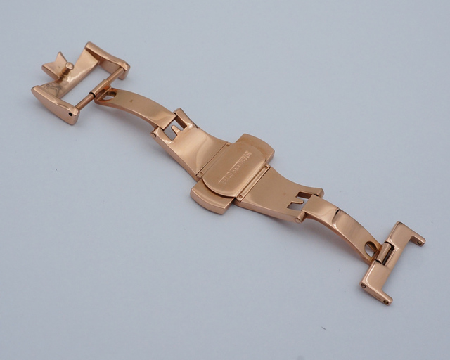 Pasek skórzany MAIKES zapięcie motyl dla zegarka Constantin, stal nierdzewna 316L, szerokość 18mm lub 20mm - Wianko - 20