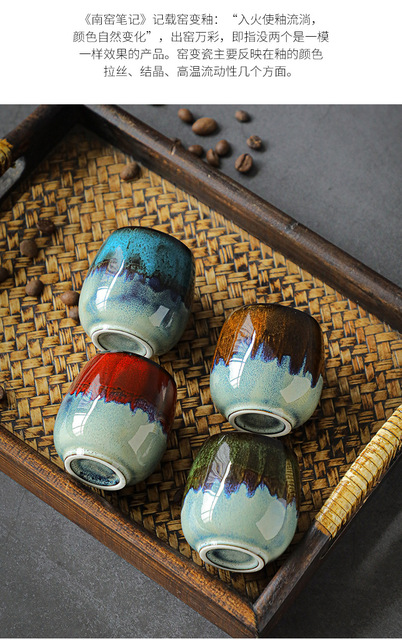 Porcelanowy kubek podróżny 80ml - kreatywny, retro design do kawy, herbaty, espresso i latte - Wianko - 2
