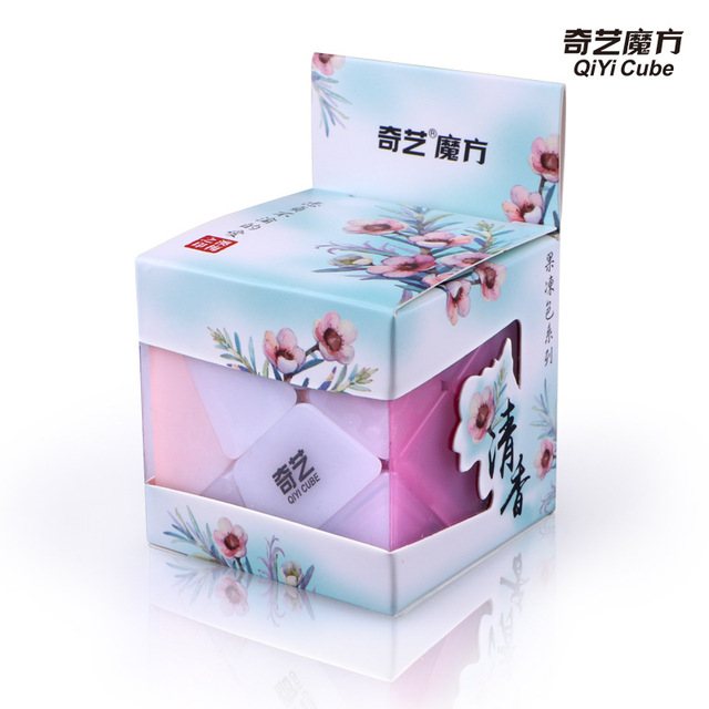 Kostka łamigłówka Qiyi Jelly Color - profesjonalna, prędkościowa i edukacyjna zabawka na palec dla dzieci - Infinity Cube - Wianko - 7