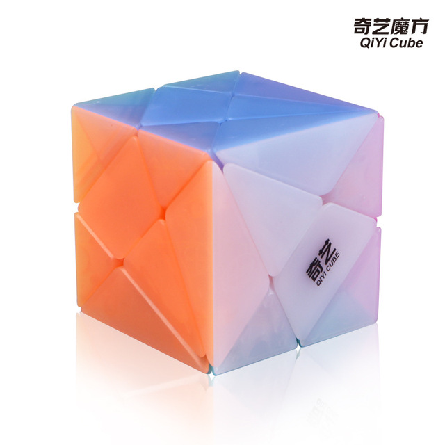 Kostka łamigłówka Qiyi Jelly Color - profesjonalna, prędkościowa i edukacyjna zabawka na palec dla dzieci - Infinity Cube - Wianko - 6