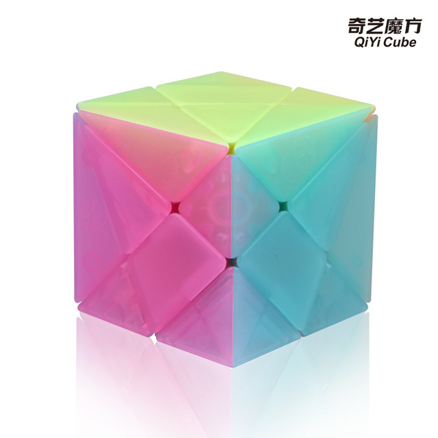 Kostka łamigłówka Qiyi Jelly Color - profesjonalna, prędkościowa i edukacyjna zabawka na palec dla dzieci - Infinity Cube - Wianko - 5