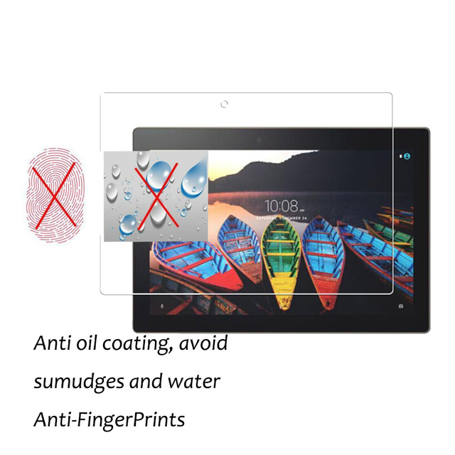 Ochraniacz ekranu do tabletu Lenovo Tab 3 10 biznes - 3 sztuki, PET, model TB3-X70F/N, X70L Plus, X103F, TB-X103F - Wianko - 3