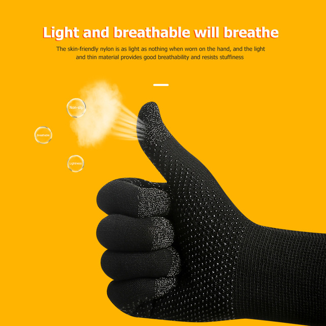 Antypoślizgowe rękawiczki męskie i damskie do ekranów dotykowych, oddychające Sweatproof, termiczne, idealne do telefonów komórkowych i gier rowerowych - Wianko - 7