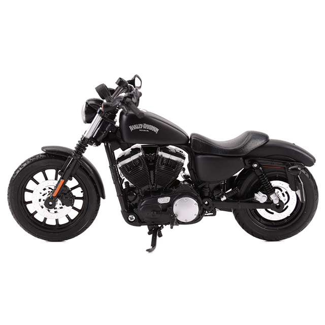 Model motocykla Harley Davidson 2014 Sportster Iron 883 w skali 1:12 - odlew zabawkowy kolekcjonerski - Wianko - 2