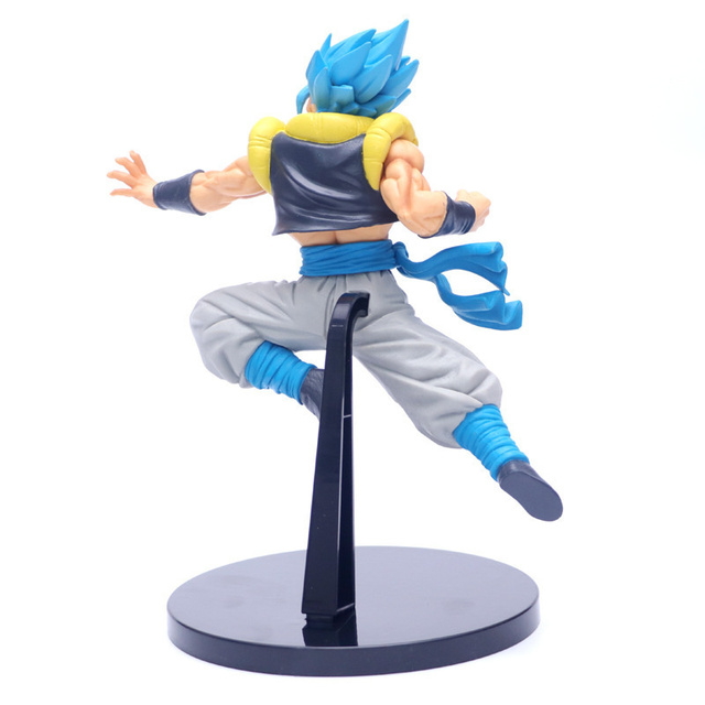 Figurka akcji Dragon Ball Z Super Saiyan Gogeta - model postaci syna Goku i Vegety z niebieskimi włosami - Wianko - 16