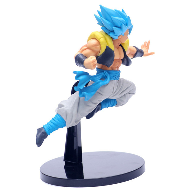 Figurka akcji Dragon Ball Z Super Saiyan Gogeta - model postaci syna Goku i Vegety z niebieskimi włosami - Wianko - 20